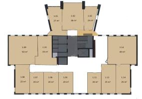 Plattegrond kamer 103